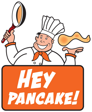 Logo Hey Pancake!